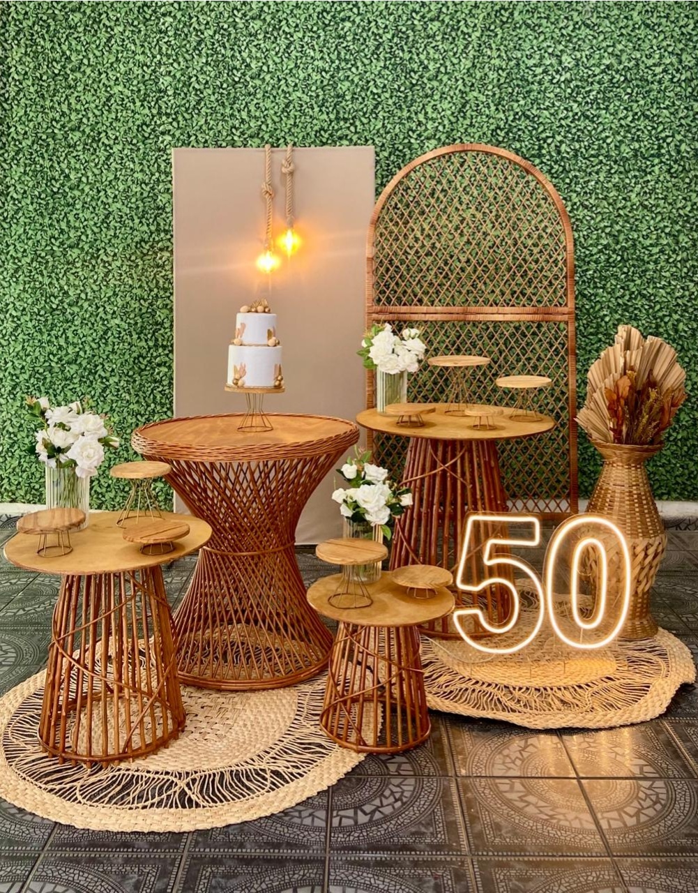 Kit Adulto - 84 (Vime Bambu 50 Anos) - Sua Festa Pegue & Monte