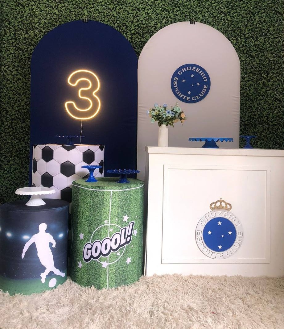 Kit Futebol Cruzeiro 1 - Sua Festa Pegue & Monte