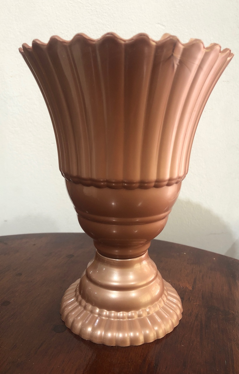 Vaso Romano de Mesa Rosê - Sua Festa Pegue & Monte