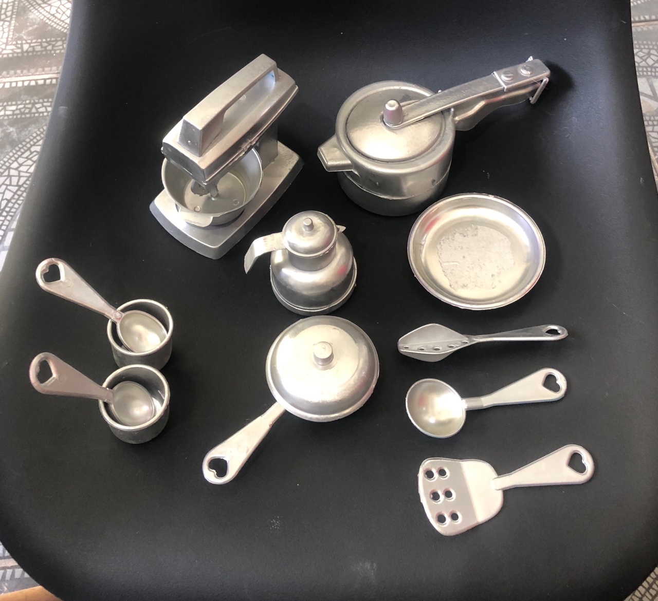 Item Chá de Panela/Cozinha - Prateado - Sua Festa Pegue & Monte