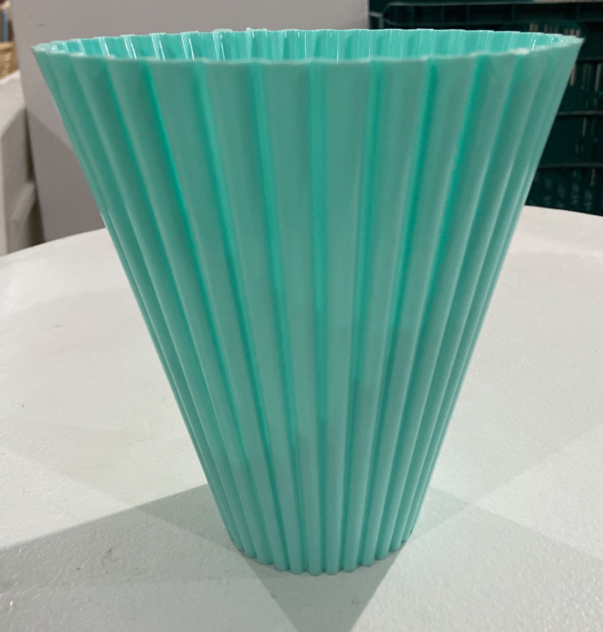 Vaso Elegance Verde Água - Sua Festa Pegue & Monte