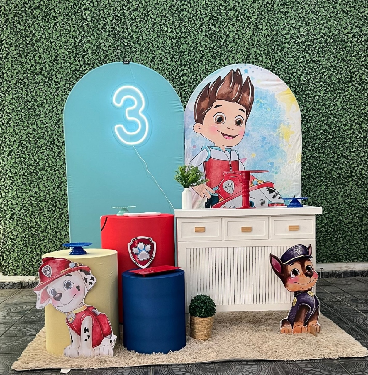Kit Patrulha Canina Personalizado 4 - Sua Festa Pegue & Monte