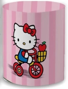 Capa Cilindro Hello Kitty P - Sua Festa Pegue & Monte