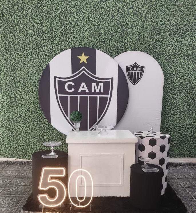 Kit Futebol Atlético Mineiro 5 - Sua Festa Pegue & Monte