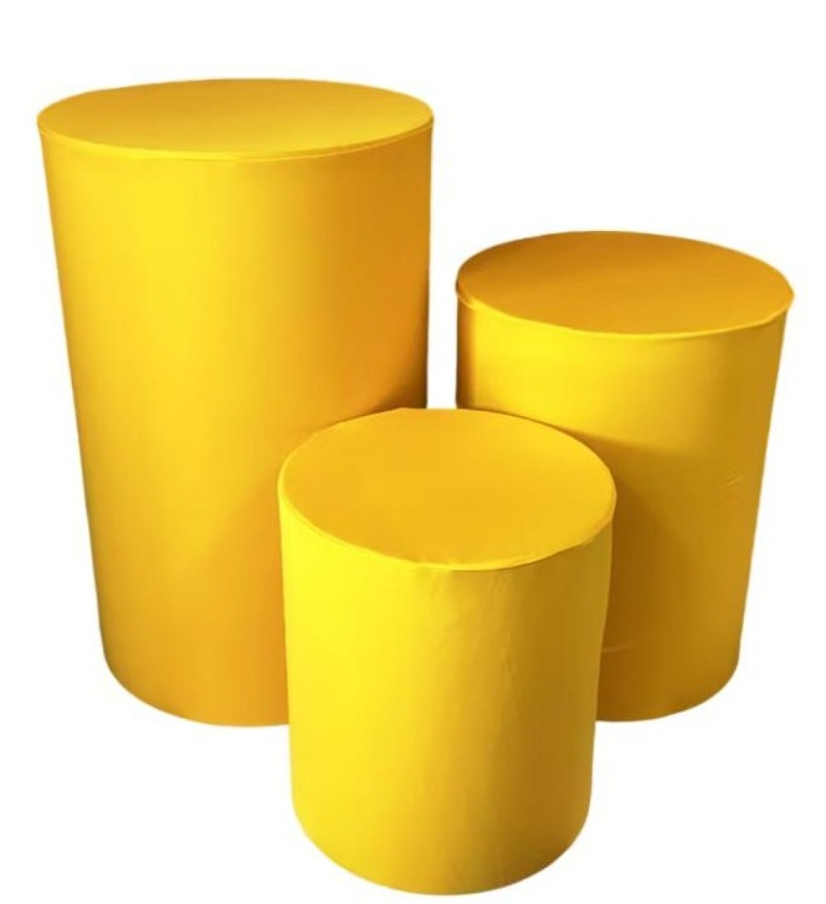 Trio Capa de Cilindro Amarelo - Sua Festa Pegue & Monte