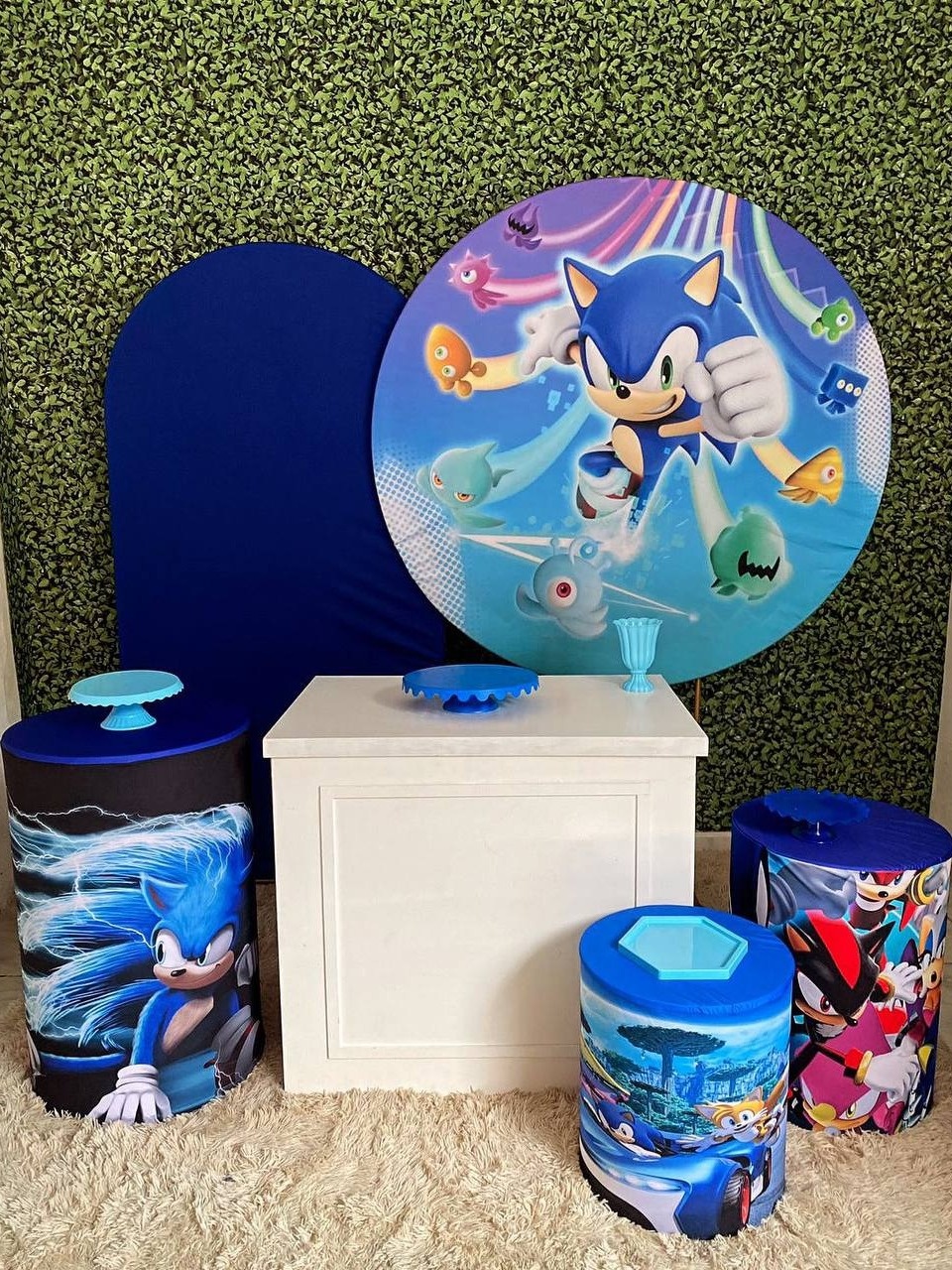 Kit Sonic Personalizado - Sua Festa Pegue & Monte