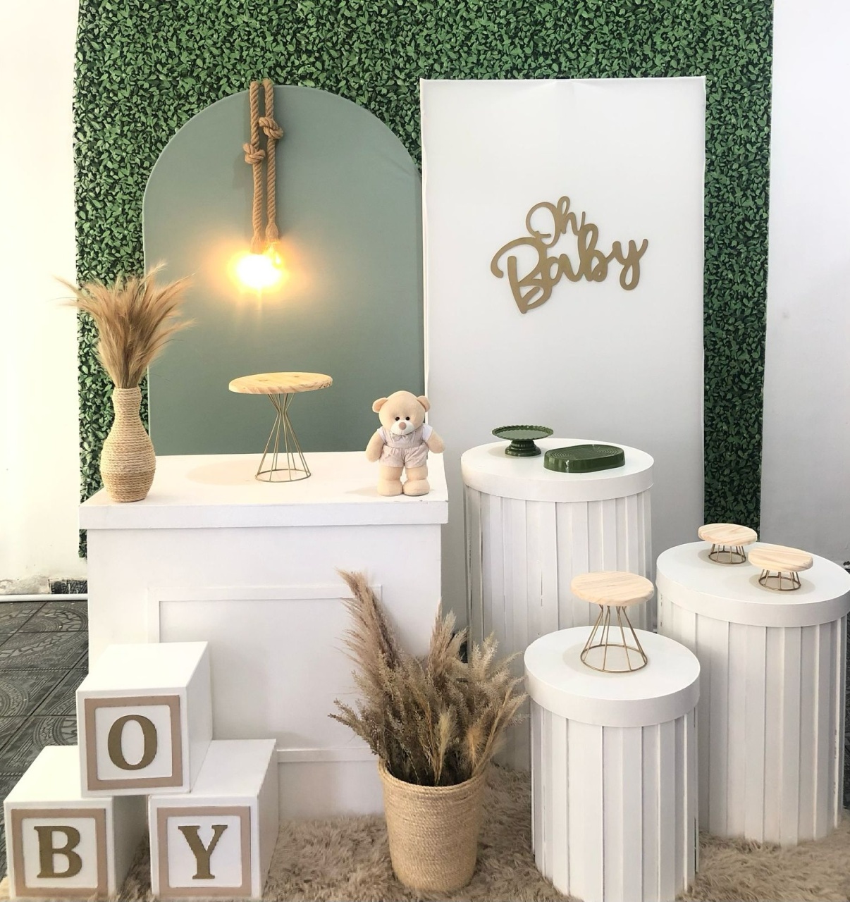 Kit Chá de Bebê Menino - Sua Festa Pegue & Monte