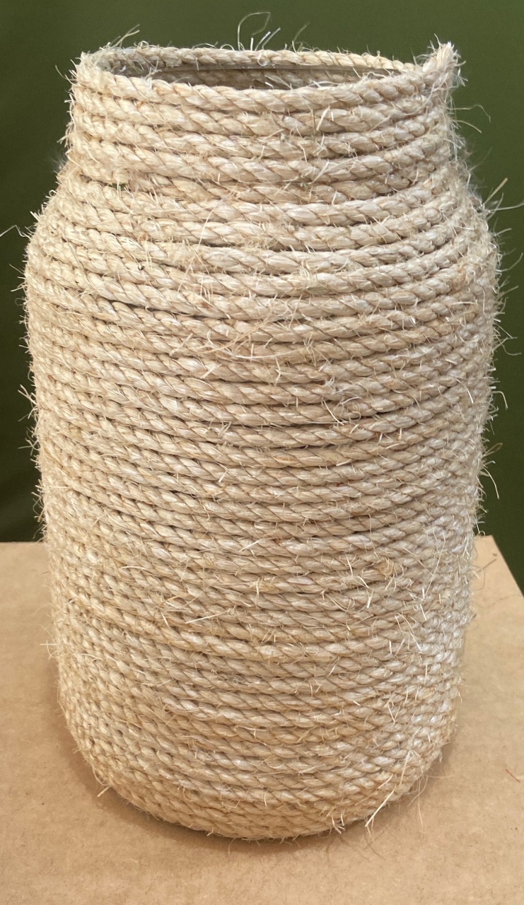 Pote Sisal Vidro G - Sua Festa Pegue & Monte