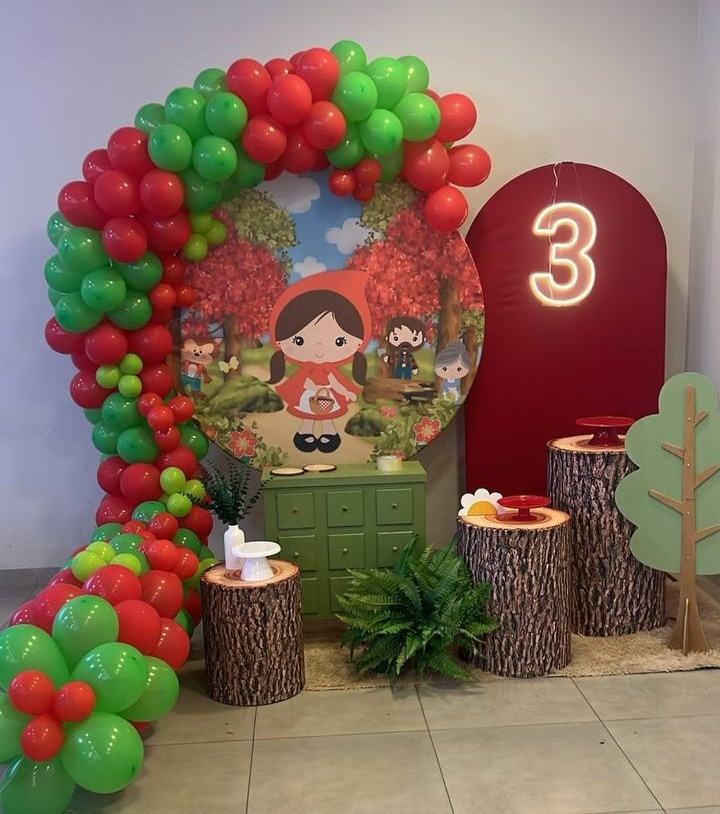 Inspirações de Cliente - Chapeuzinho Vermelho - Sua Festa Pegue & Monte