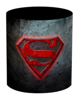 Capa Cilindro Super Man P - Sua Festa Pegue & Monte