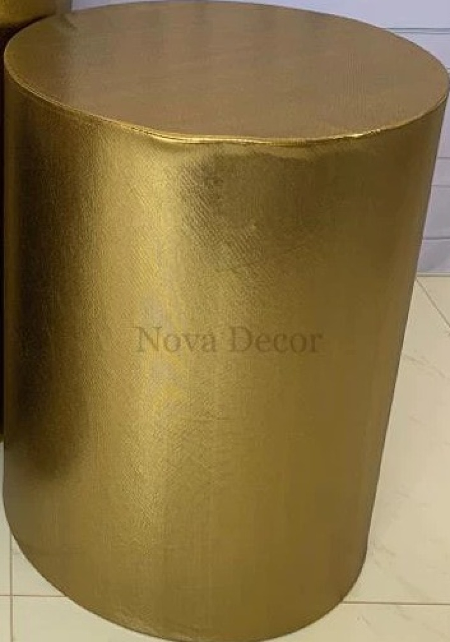 Capa Cilindro Dourado G - Sua Festa Pegue & Monte
