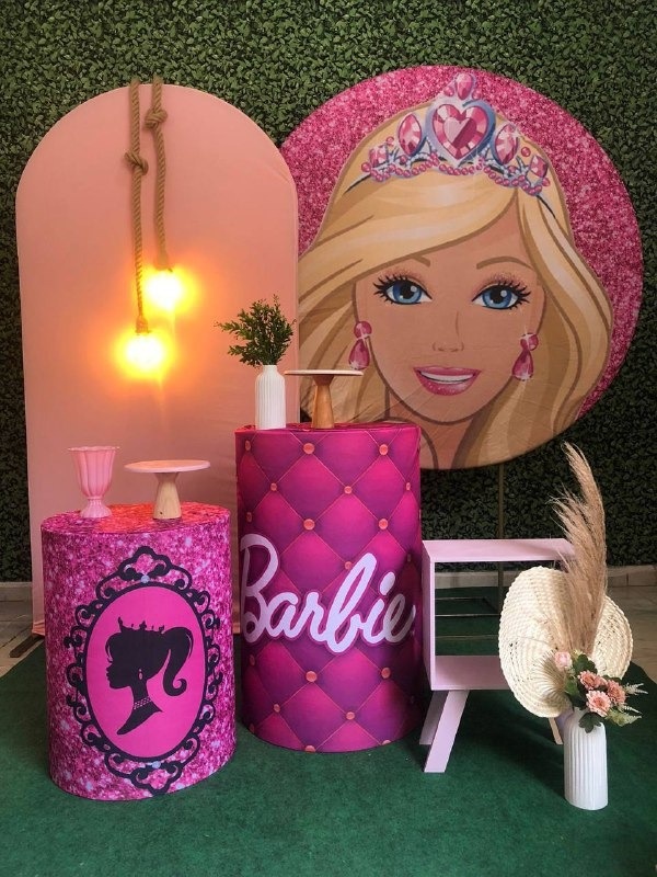 Kit Barbie Personalizado 1 - Sua Festa Pegue & Monte