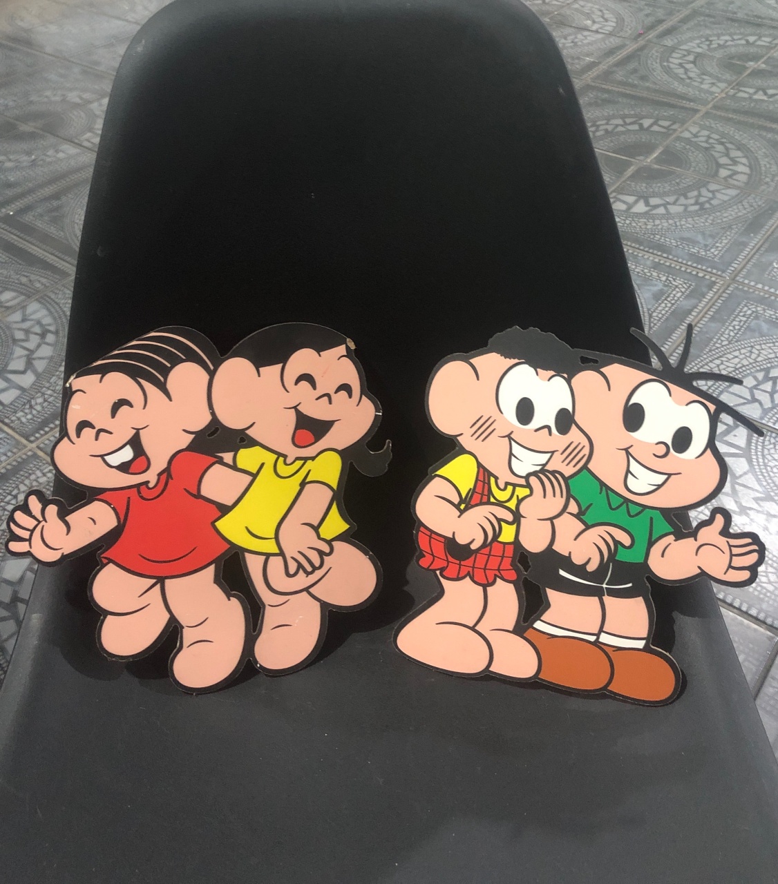 Display Turma da Mônica de Mesa - Sua Festa Pegue & Monte