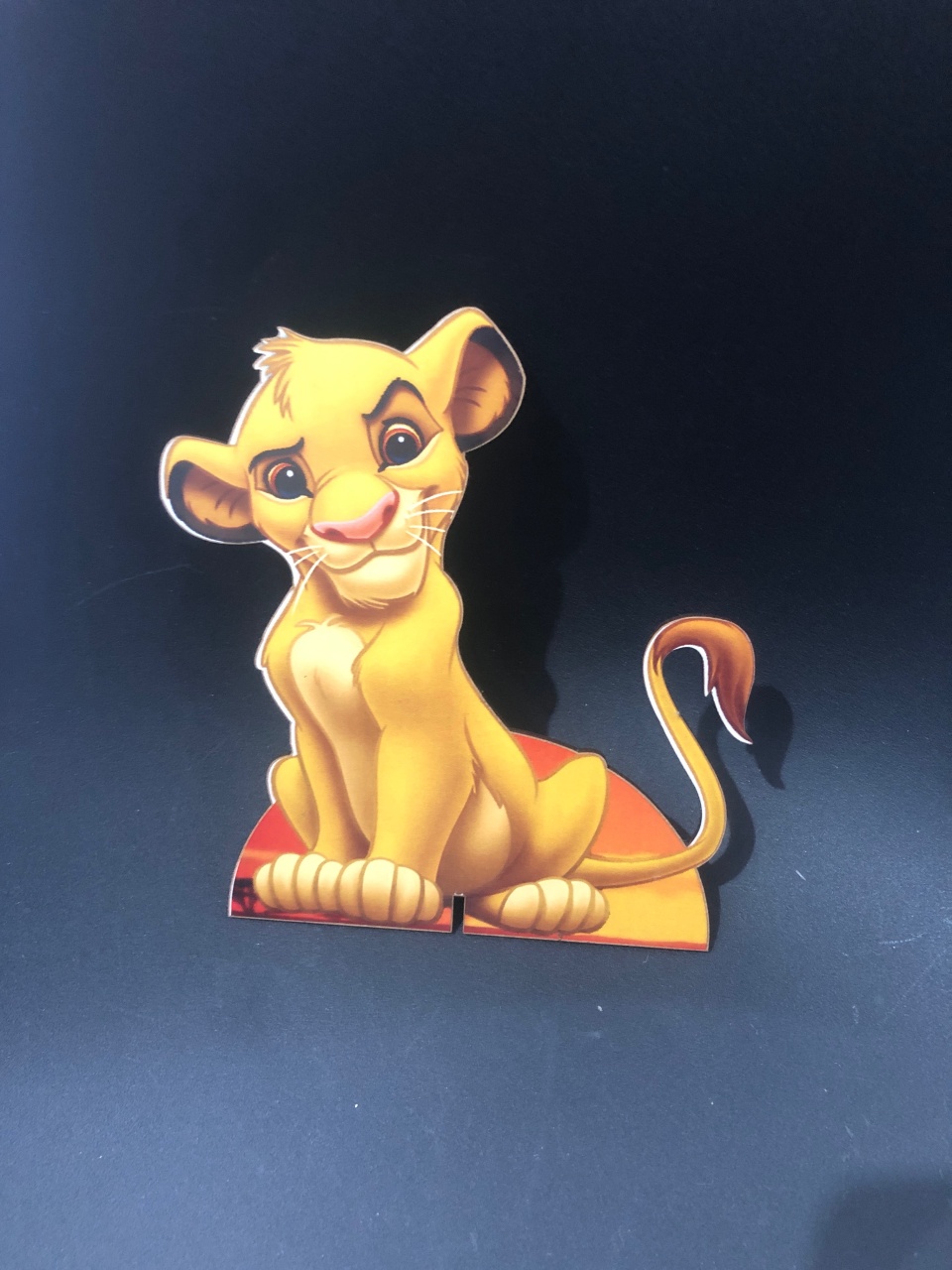 Display Simba de Mesa Mdf    - Sua Festa Pegue & Monte