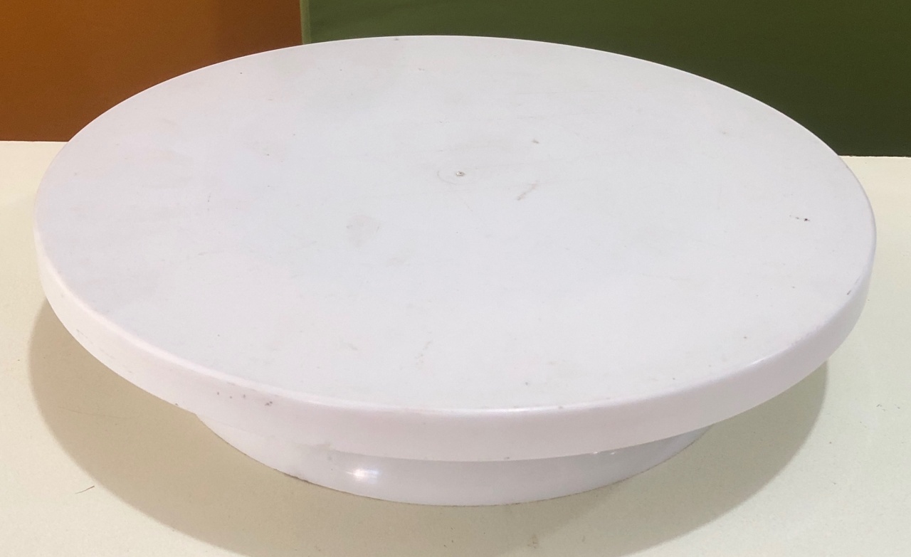 Boleira Gigante Giratória Branco  - Sua Festa Pegue & Monte