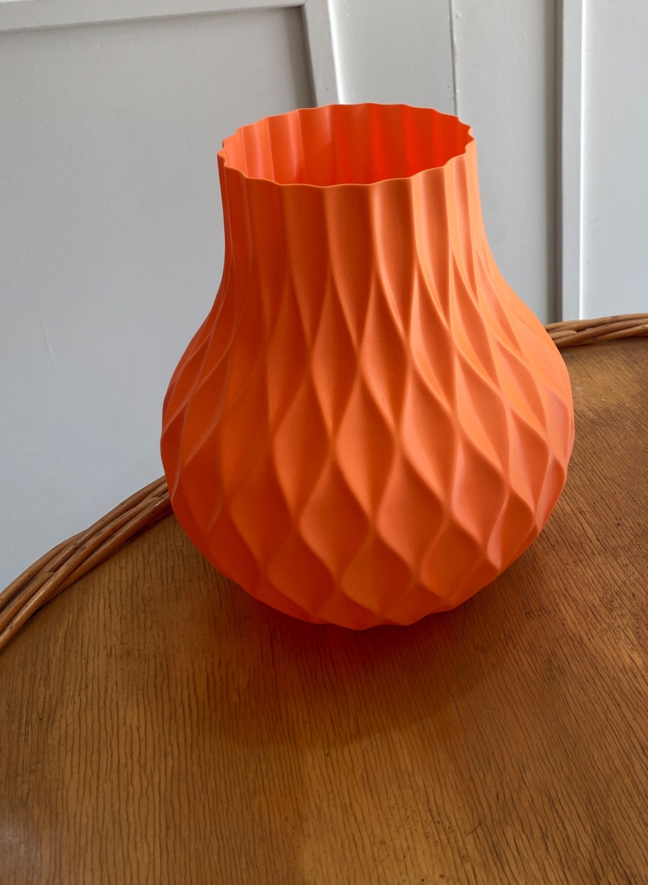 Vaso Organico Laranja G - Sua Festa Pegue & Monte
