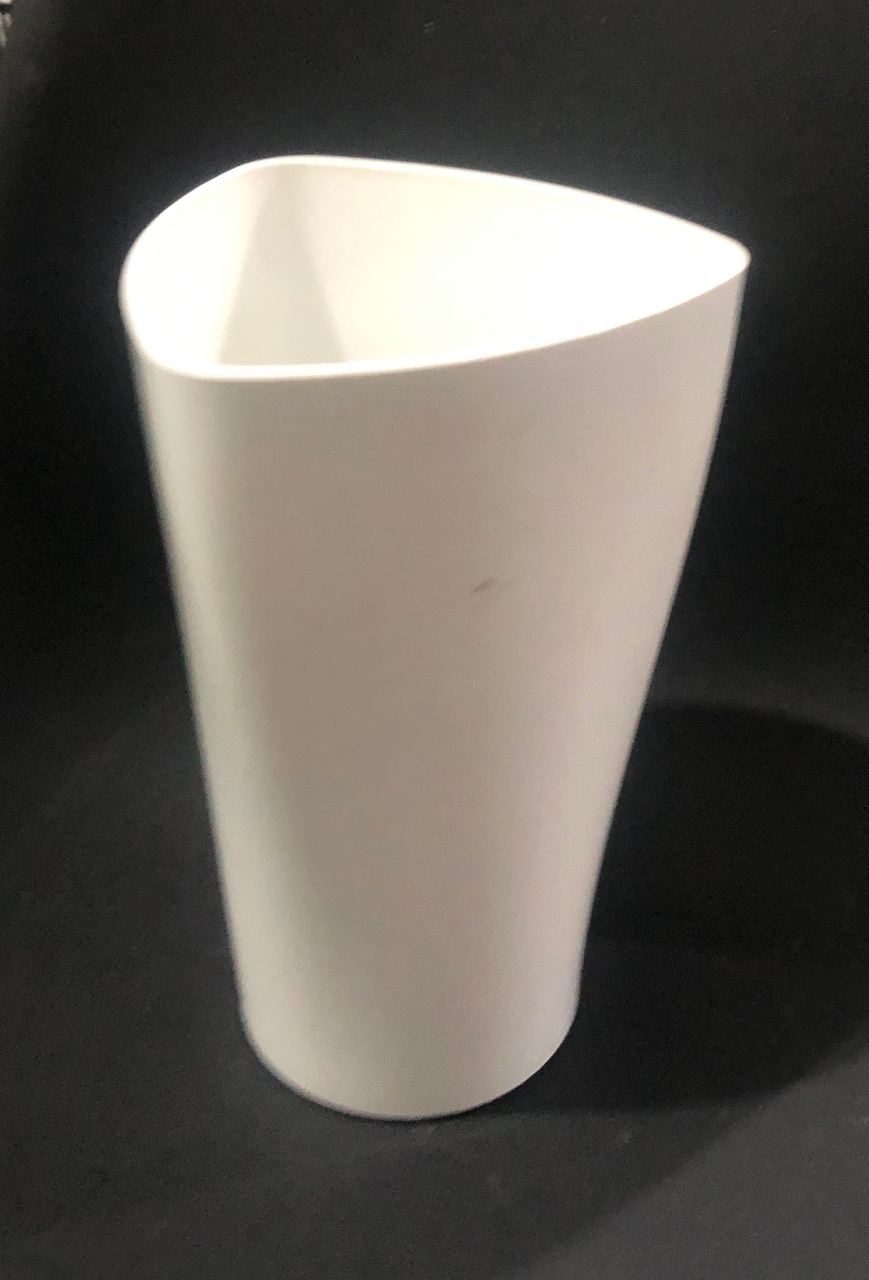 Vaso Acrílico Branco  - Sua Festa Pegue & Monte