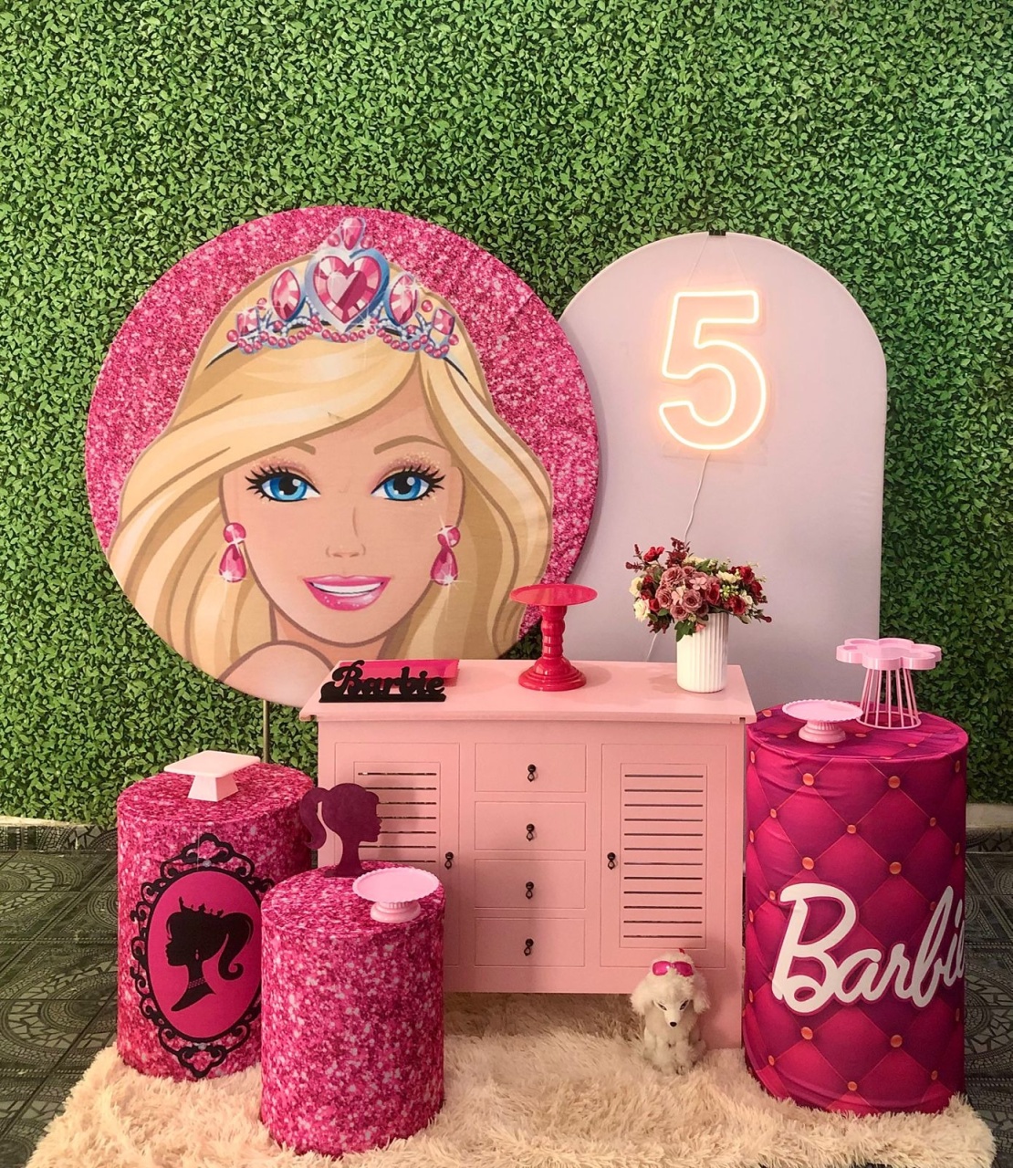Kit Barbie Personalizado 3 - Sua Festa Pegue & Monte