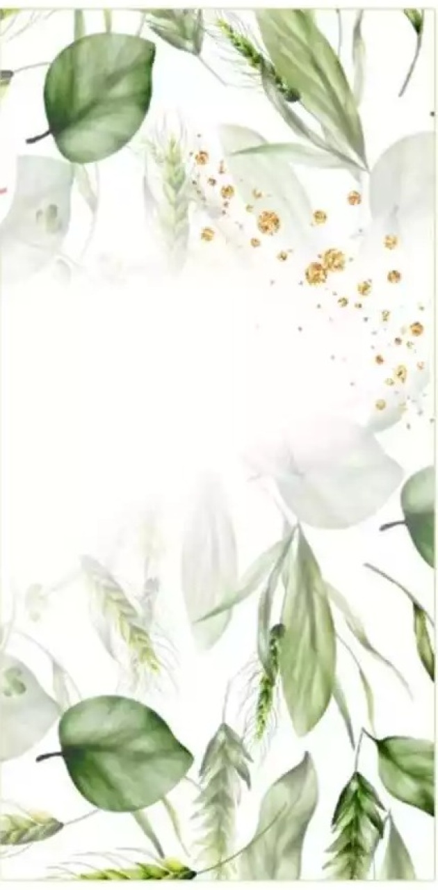 Capa Painel Romano Adulto Folhagem Verde C/ Dourado 2 - Sua Festa Pegue & Monte