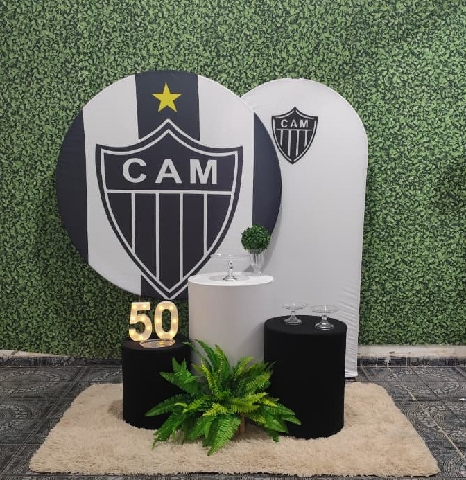 Kit Futebol Atlético Mineiro 3 - Sua Festa Pegue & Monte