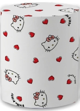 Capa Cilindro Hello Kitty G - Sua Festa Pegue & Monte