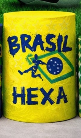 Capa Cilindro Brasil 02 G - Sua Festa Pegue & Monte