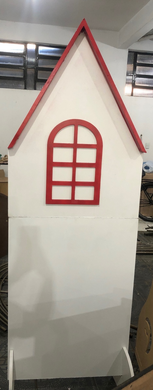 Painel Celeiro/Casinha Vermelha  - Sua Festa Pegue & Monte