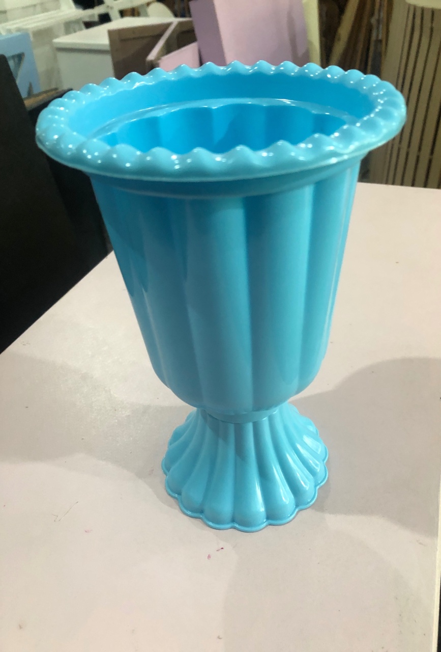 Vaso Romano de Mesa Azul - Sua Festa Pegue & Monte