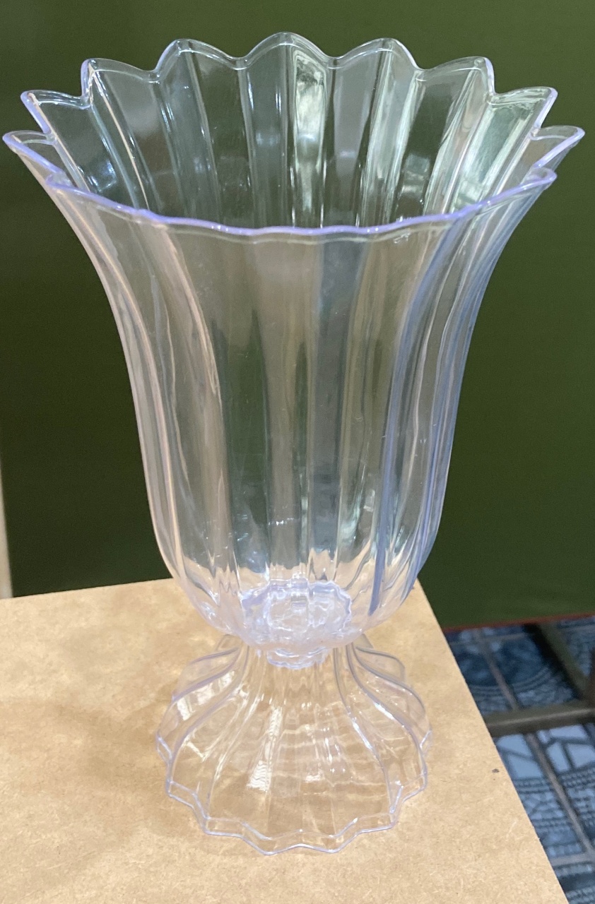 Vaso Romano de Mesa Acrílico  - Sua Festa Pegue & Monte