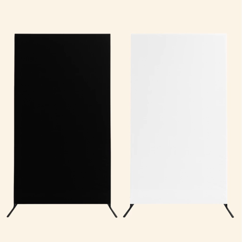 Capa Painel Retangular Preto/Branco - Sua Festa Pegue & Monte