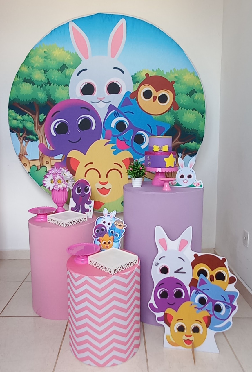 Bolofofo Menina  - Irmãs Festas Pegue e Monte 