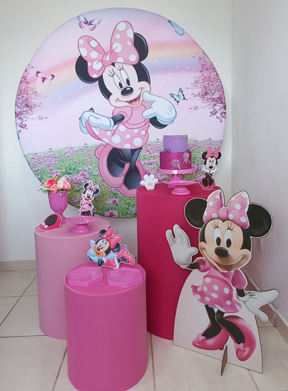 Minnie Rosa  - Irmãs Festas Pegue e Monte 