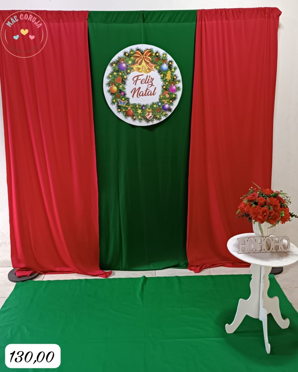 Natal / Cenário 1/ Cortinas - Kátia Campos