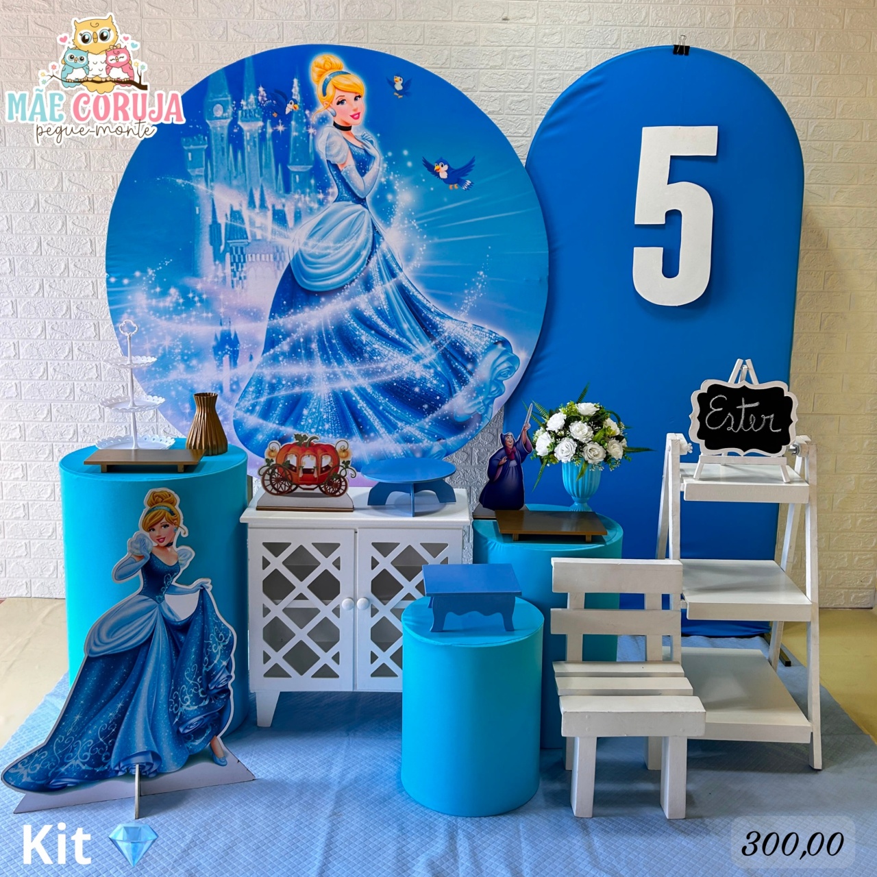 Cinderela 👸/ Kit Diamante 💎 - Kátia Campos