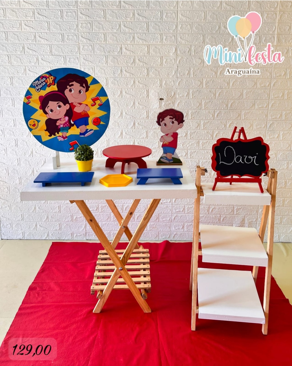 Maria Clara E Jp 🤵 / Kit Mini Festa Luxo 🥳 (Cópia 1) - Mãe Coruja Pegue Monte 