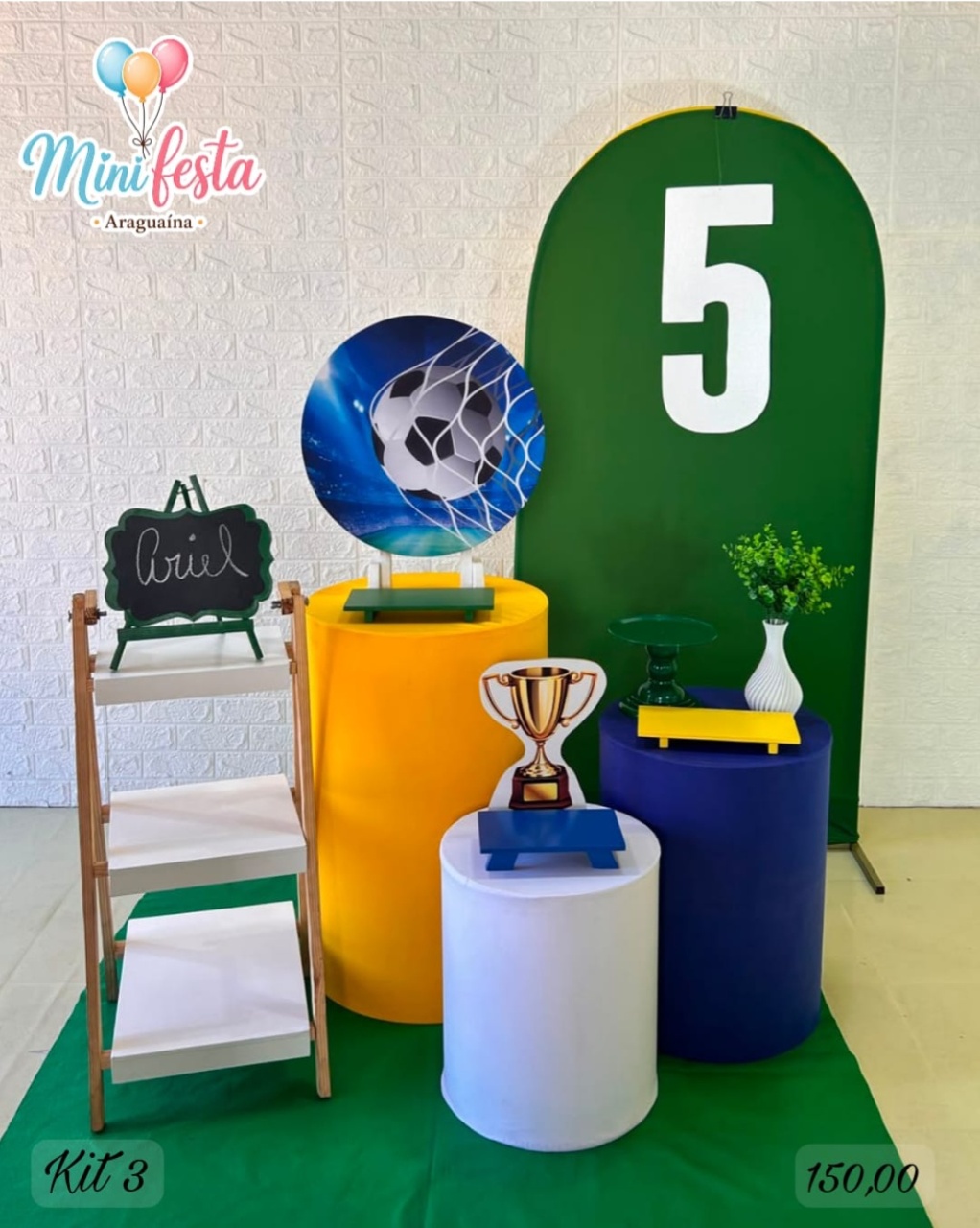 Brasil Futebol 🤵 /Kit 4 🥈 (Cópia 1) - Kátia Campos