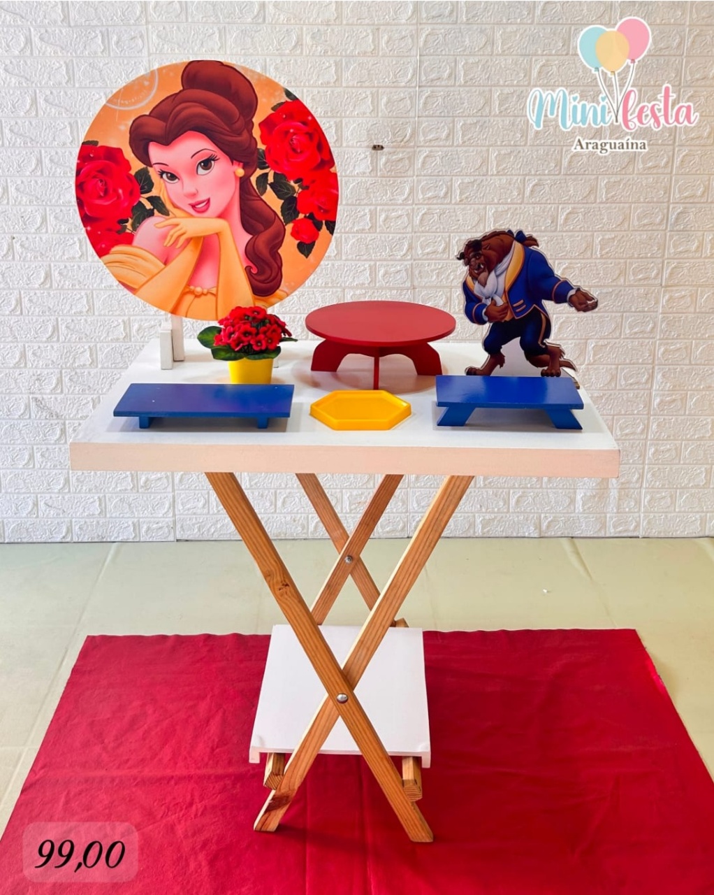 Bela E A Fera/ Kit Só Bolinho 🎂 - Mãe Coruja Pegue Monte 