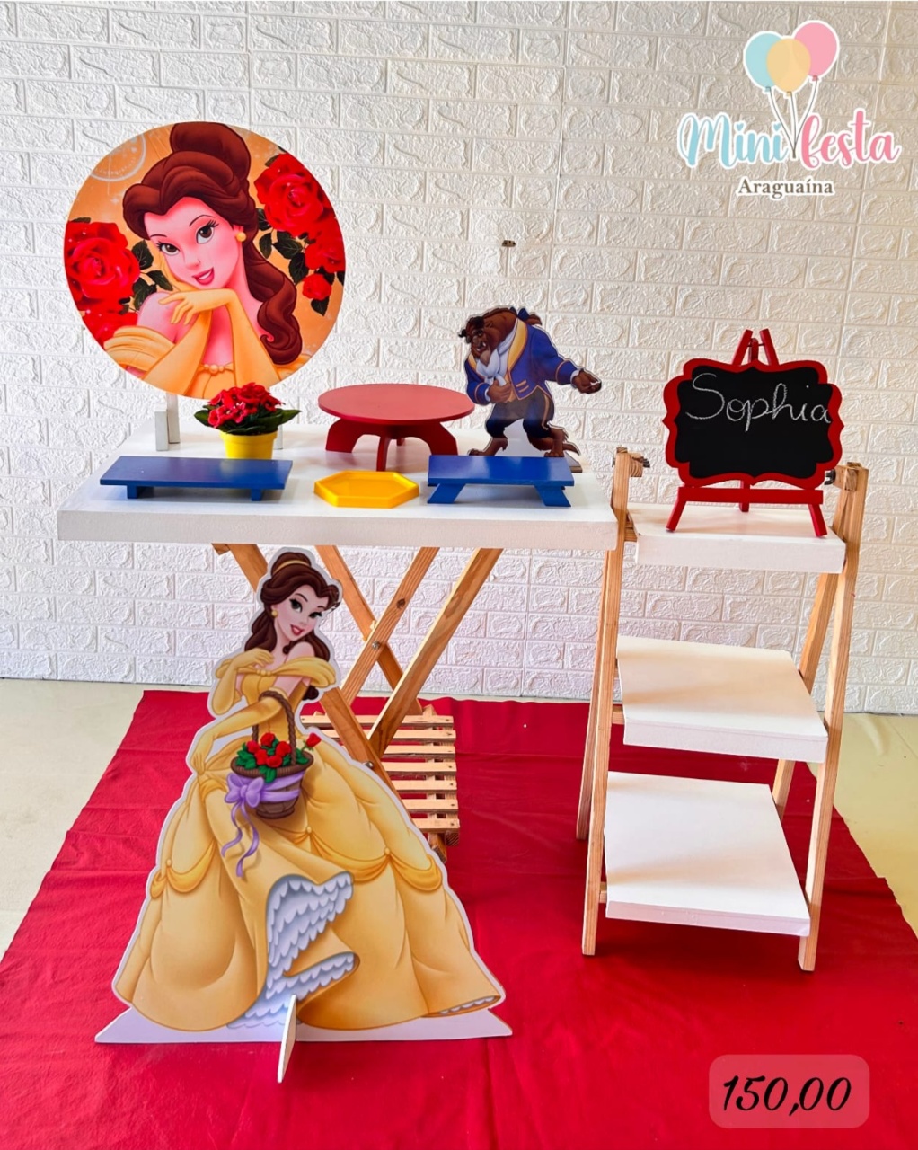 Bela E A Fera/ Kit Mini Festa Luxo 🥳🥉. - Mãe Coruja Pegue Monte 