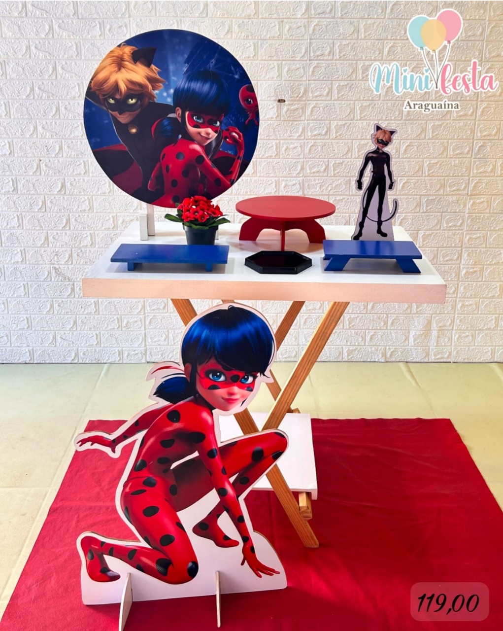 Ladybug👸 / Kit Só Bolinho 🎂 - Mãe Coruja Pegue Monte 