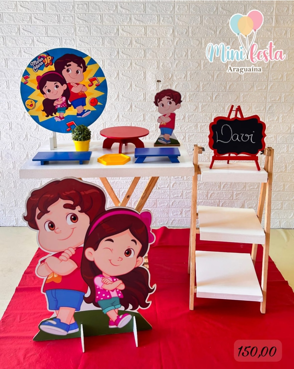 Maria Clara E Jp 🤵 / Kit Mini Festa Luxo 🥳 🥉 - Mãe Coruja Pegue Monte 