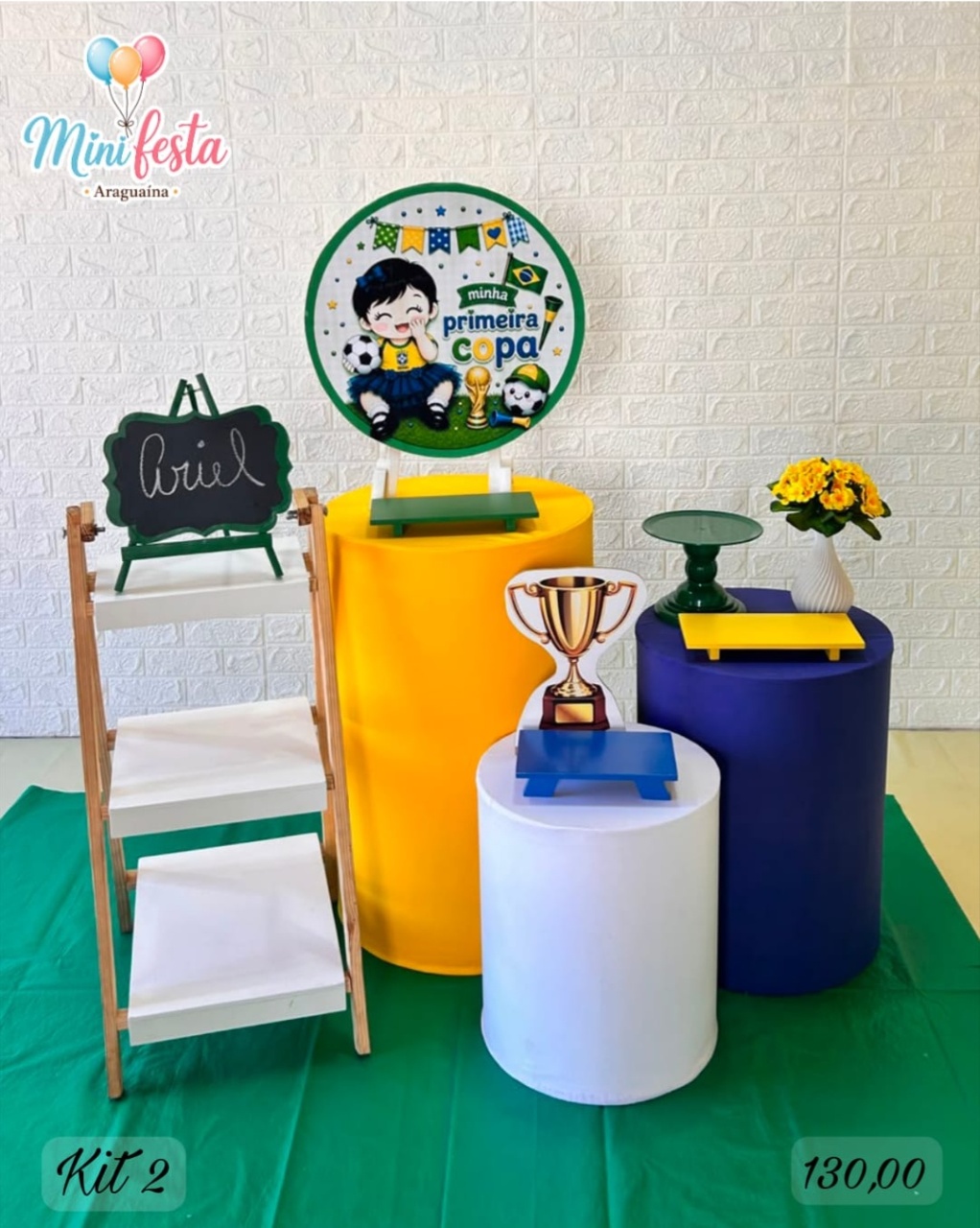 Futebol Brasil 👸 / Kit 2 🥳 - Kátia Campos