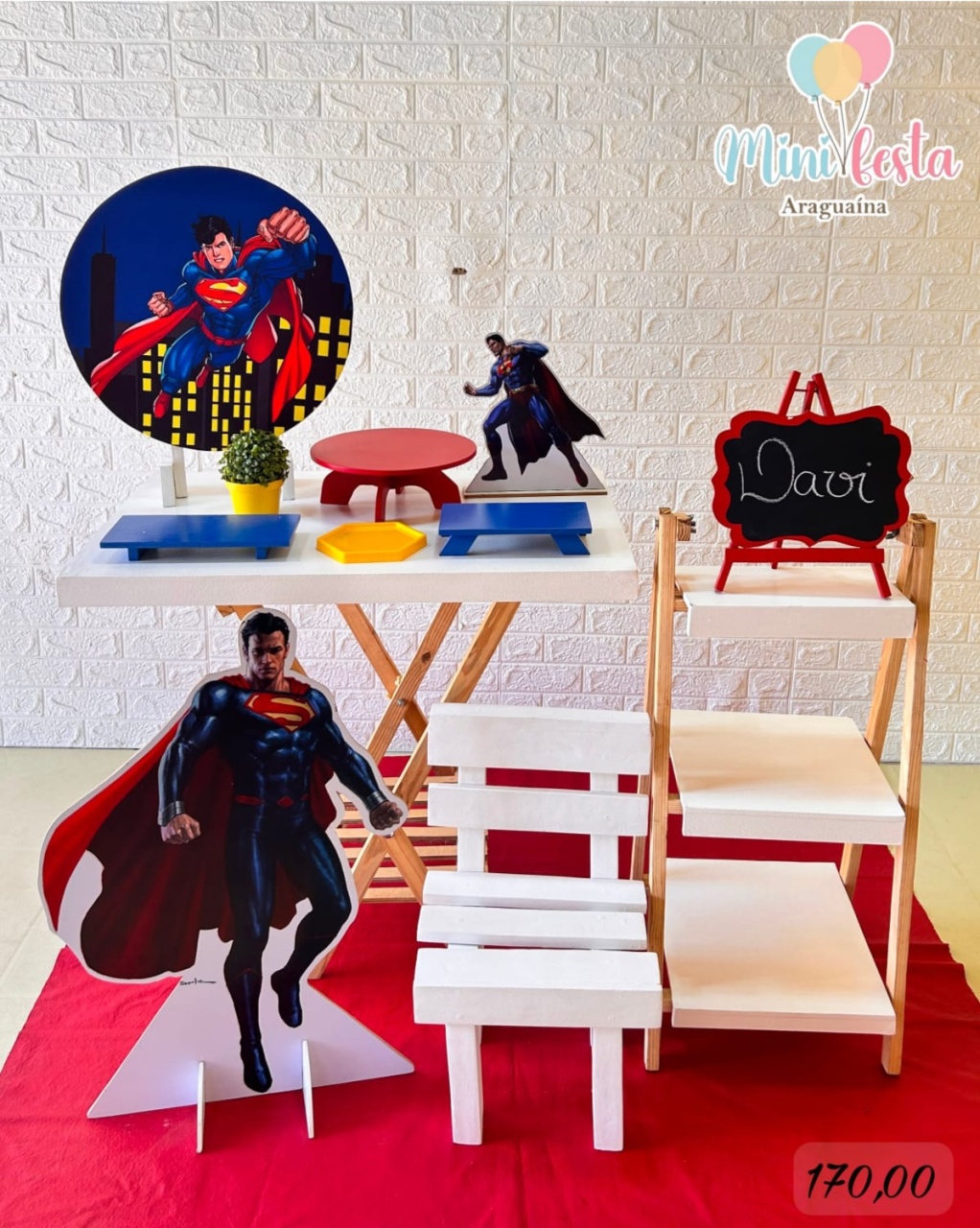 Super Men / Homem 🤵 / Kit Mini Festa Luxo 🥳✨... - Mãe Coruja Pegue Monte 