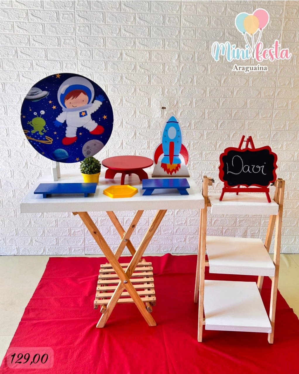 Astronauta 🤵 / Kit Mini Festa 🥳 - Mãe Coruja Pegue Monte 