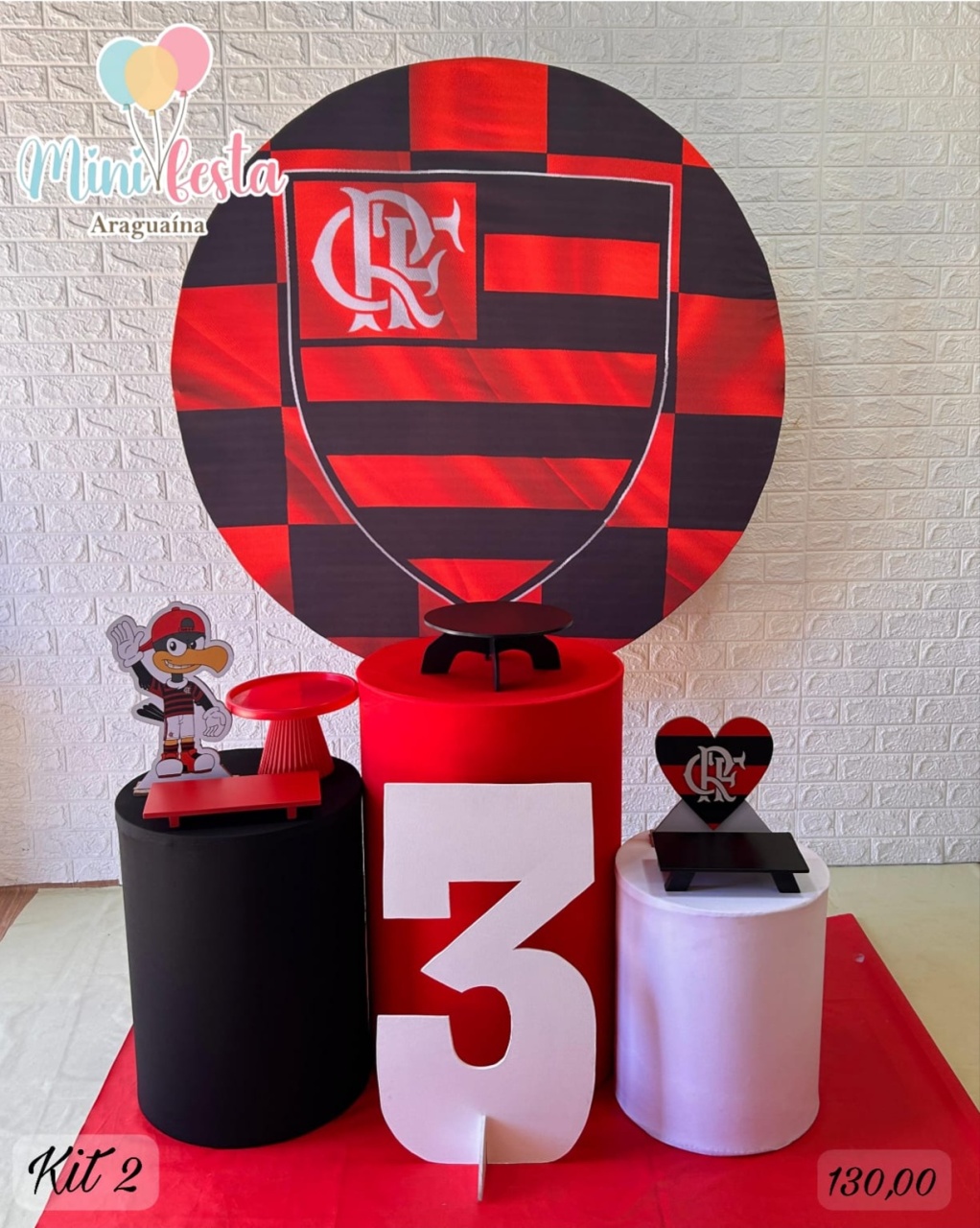 Flamengo 👸🤵 / Kit 2 🥳 - Mãe Coruja Pegue Monte 