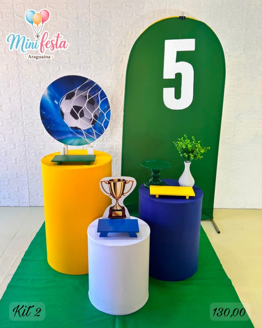 Brasil Futebol 🤵 /Kit 2 🥳 - Kátia Campos