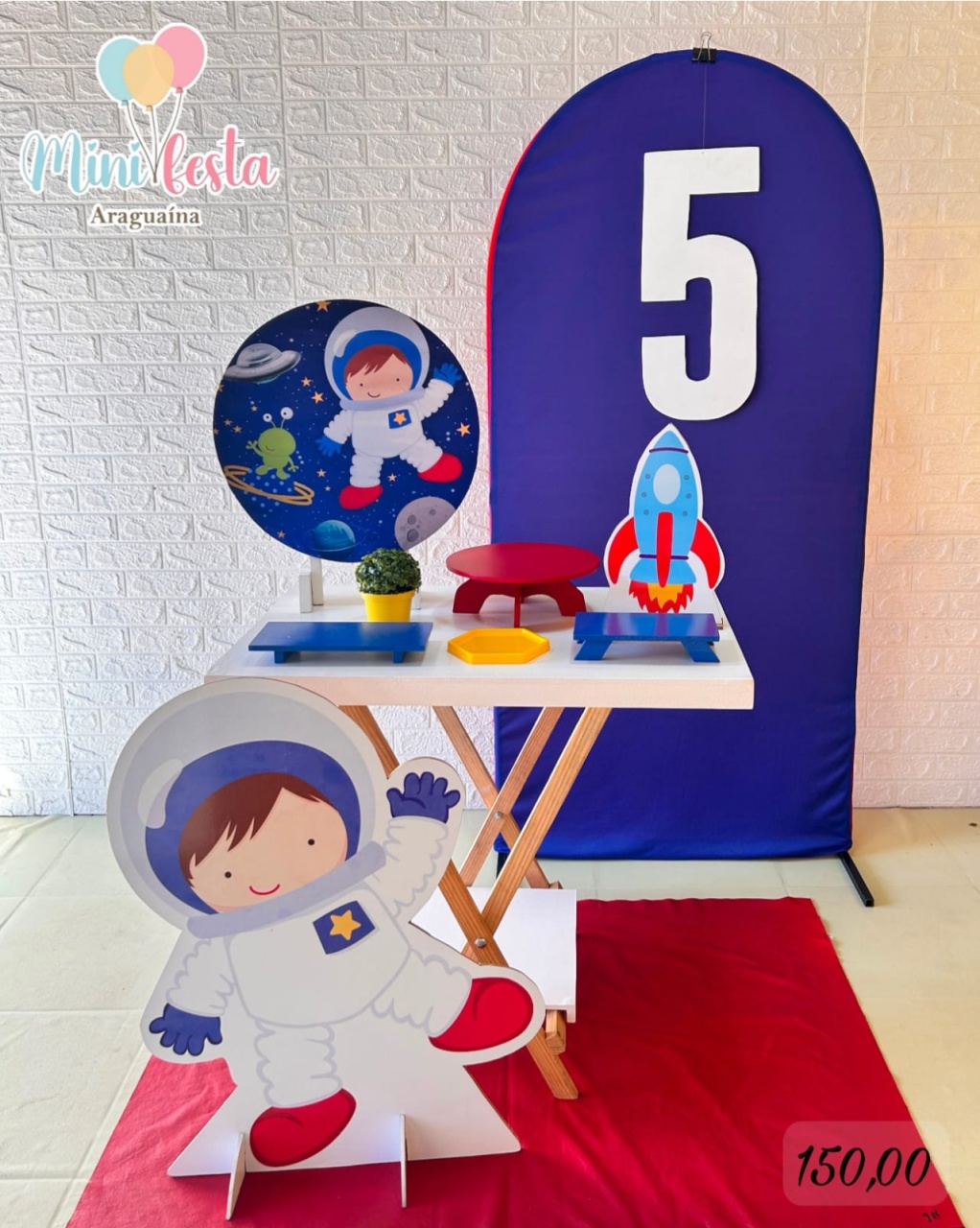 Astronauta 🤵 / Kit Mini Festa Luxo 🥳✨.. - Mãe Coruja Pegue Monte 