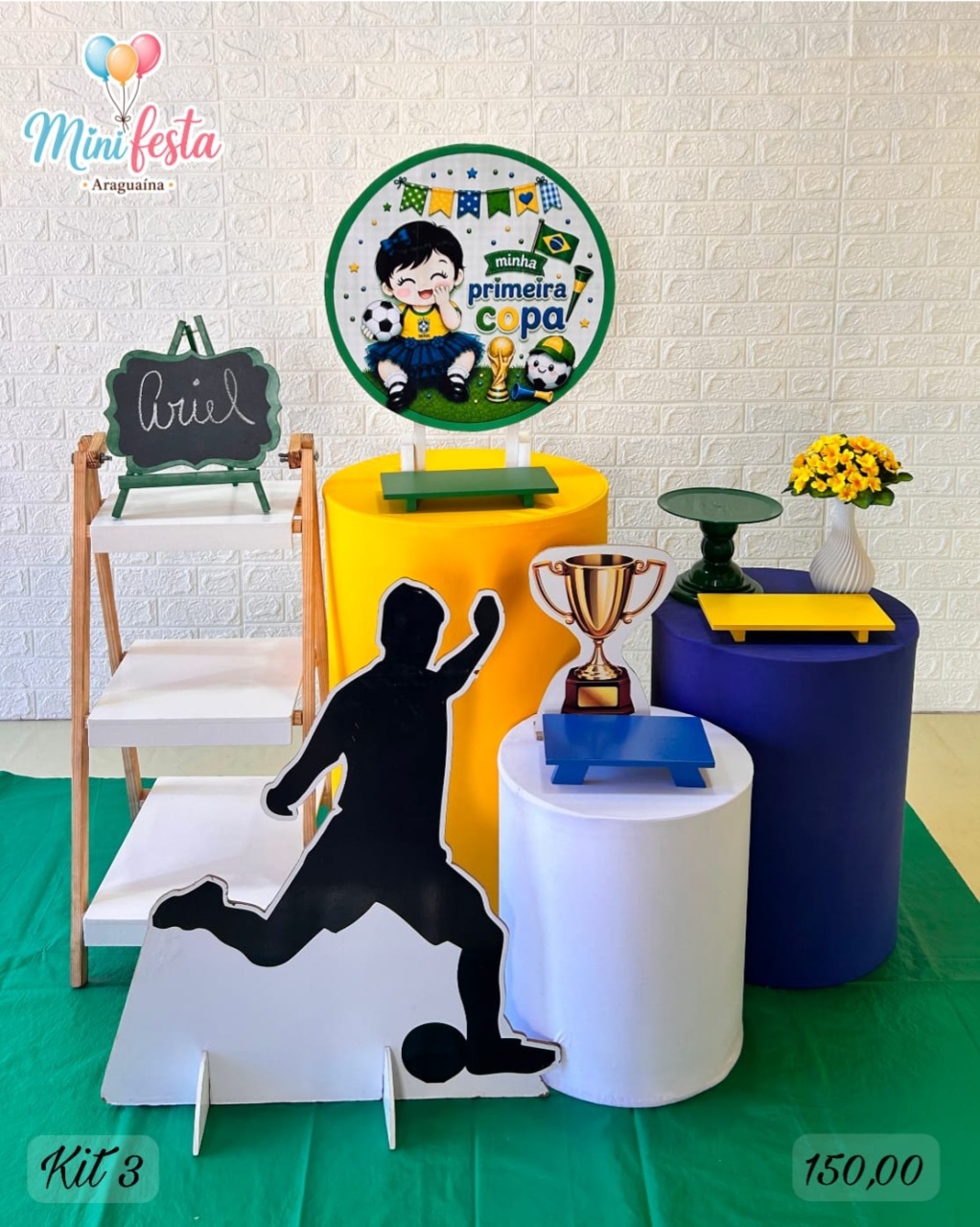Futebol Brasil 👸 / Kit 3 🥉 - Kátia Campos