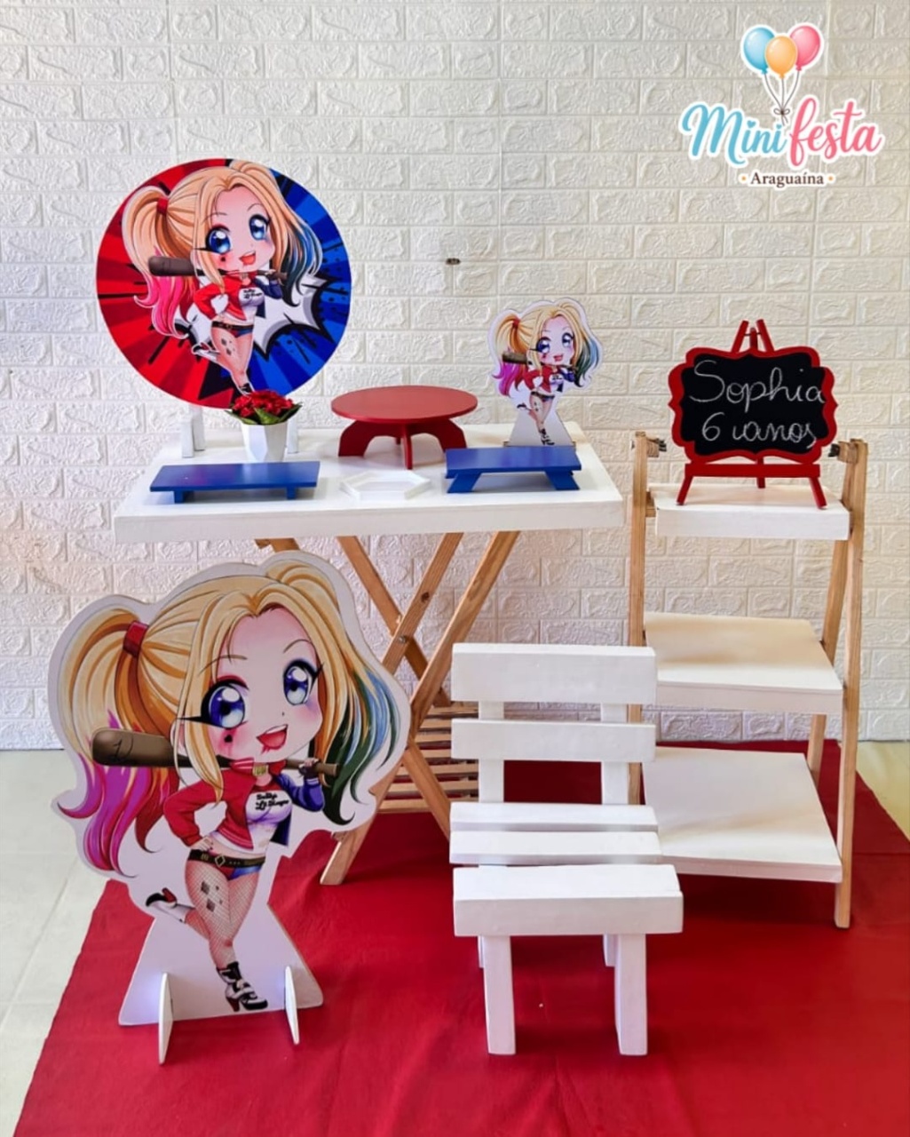 Alerquina 👸 / Kit Mini Festa Luxo - Mãe Coruja Pegue Monte 