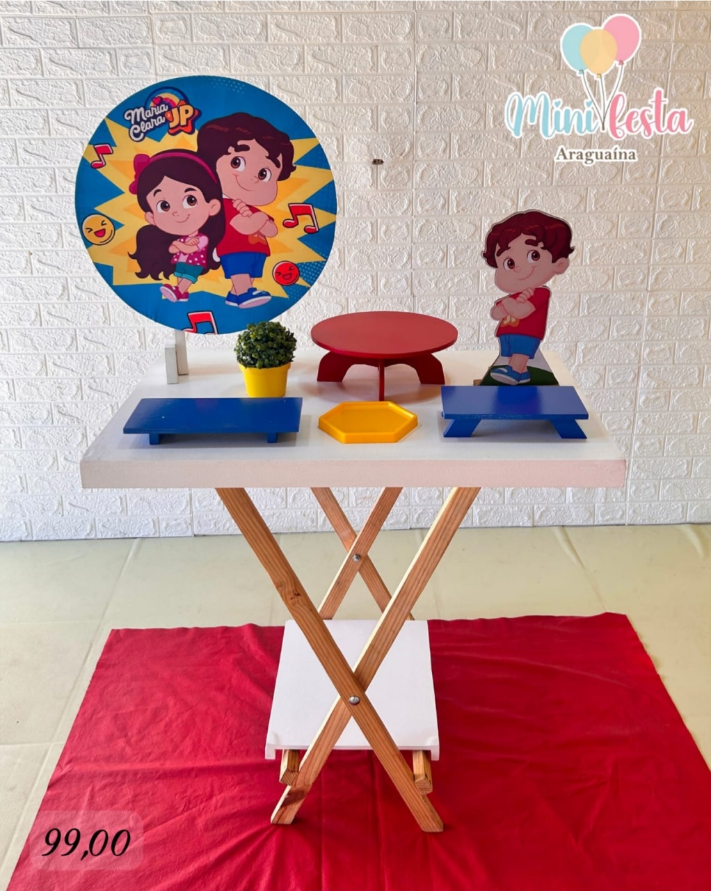 Maria Clara E Jp 🤵 / Kit Só Um Bolinho 🎂 - Mãe Coruja Pegue Monte 