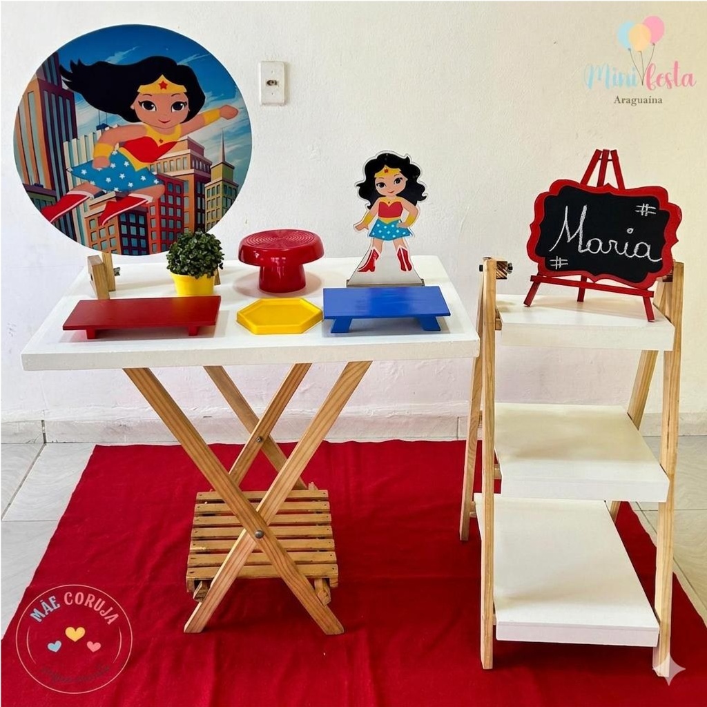 Mulher Maravilha Baby 👸/ Kit Mini Festa 🥳 - Kátia Campos